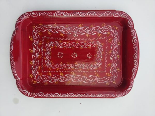 Handcrafted Aipan Service Tray(bhetoli.com)