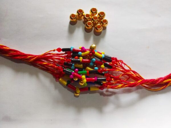 handcrafted aipan rakhi(bhetoli.com)